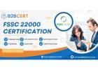 FSSC 22000 Certification Services in Las Vegas – Enhance Food Safety Excellence