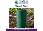 Weed mat enhances crop productivity and soil protection