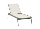 Luxury Portsea Classic Sunbed – Jade White for Elegant Relaxation