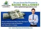 Do You Know the Process to Raise Millions?