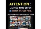 Why Keep Paying for TV When You Could Get Paid?