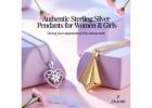 Authentic Sterling Silver Pendants for Women & Girls – Shop Now | Zalkari