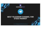 Learn Stock Market with the Best Telegram Channel