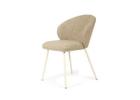 Elegant Anders Dining Chair with Pebble Upholstery – Modern Style