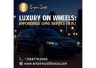 Luxury on Wheels: Affordable Limo Service in NJ