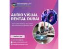 Professional Audio Visual Equipment for Rent in Dubai