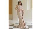 Soft Satin Saree for a Graceful Look – Order Online at Mirraw