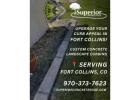 Concrete Landscape Border in Fort Collins, CO
