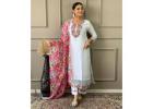 Experience Indian Ethnic Elegance in Canada with White Kurta Sets