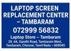 Laptop Screen Replacement Center – Tambaram, Chennai