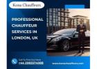 Unmatched Excellence in Chauffeur Service London UK