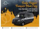 Professional Van Rental with Driver in Fujairah for Weddings and Events Occasions
