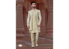 Majestic in Green | Explore Men’s Sherwanis for Every Celebration