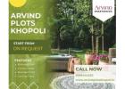 Residential & Investment Plots Available at Arvind Khopoli