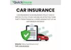 Buy Car Insurance Online Effortlessly through Quickinsure
