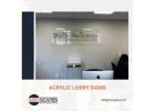 High-Quality Acrylic Signs in Detroit, MI – Designed by Sign Scapes