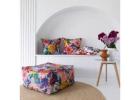 Chic Round Ottoman for the House