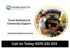 Travel & Community Support Melbourne & Nearby – Book Now