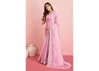 Pretty Pink Sarees - Buy Designer Pink Sarees Online at Mirraw