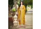 Shine Bright in Yellow - Salwar Kameez for Navratri Day 2