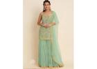Power of Pastels - Trendy Sharara Suits for Day Events