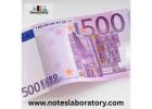 Buy Euro 500 Bills Online safely