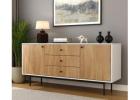 Spacious Storage Cabinet Ideal for Living and Dining Rooms