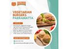 Delicious Vegetarian Burgers near Parramatta at Bollywood Burgers
