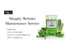 Reliable Shopify Website Maintenance Services for Smooth Online Stores