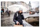 Hands-Free Wearable Umbrella for Outdoor Comfort