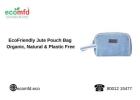 Eco-Friendly Jute Pouch Bag - Organic, Natural & Plastic Free,