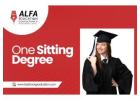 One Sitting Degree – Earn Your Graduation Faster