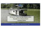 Die besten Tipps für das Mieten eines Hausboots in Deutschland