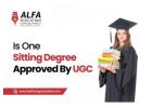 Is One Sitting Degree Approved by UGC in India?