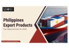 Philippines Export Data – Top Goods & Global Export Trends