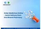 Order Medicines Online - Quick Delivery from One Bharat ******cy