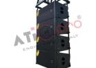 Professional Dual 12 Inch 3 Way Line Array Cabinet