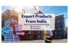 Export Products From India | Explore India Export Data & Market Trends