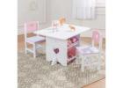 Studio GKW Kids Writing Table – Modern, Durable & Safe Study Table for Children