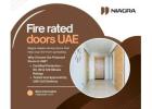 Premium Fire-Rated Doors in UAE | Niagra Door Manufacturer