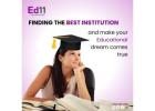 Top Institutions for Your Bright Future - Ed11