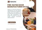 Trusted Fire-Rated Door Manufacturer in UAE | Niagra Doors