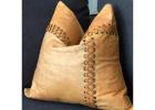 Premium Leather Cushions for Boho Homes