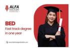 B.Ed Fast Track Degree in One Year for Teachers