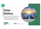 Power Your Home with Solar Battery - Go Green & Save Today