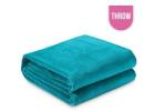 Teal Throw Blanket