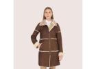 Order Seasonal Women's Classic Shearling Leather Coats