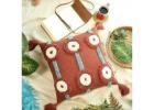 Moroccan Cushions are handmade boho home decor