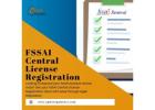 FSSAI Central License Registration