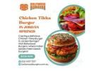 Enjoy the Best Chicken Tikka Burger in Jordan Springs | Bollywood Burgers